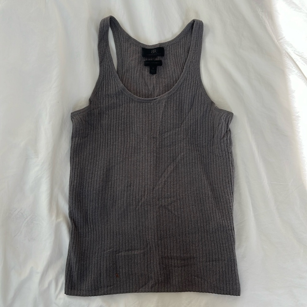 Vintage 00s banana republic 100% cashmere tank